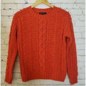Banana Republic Italian Yarn Cable Knit Sweater
